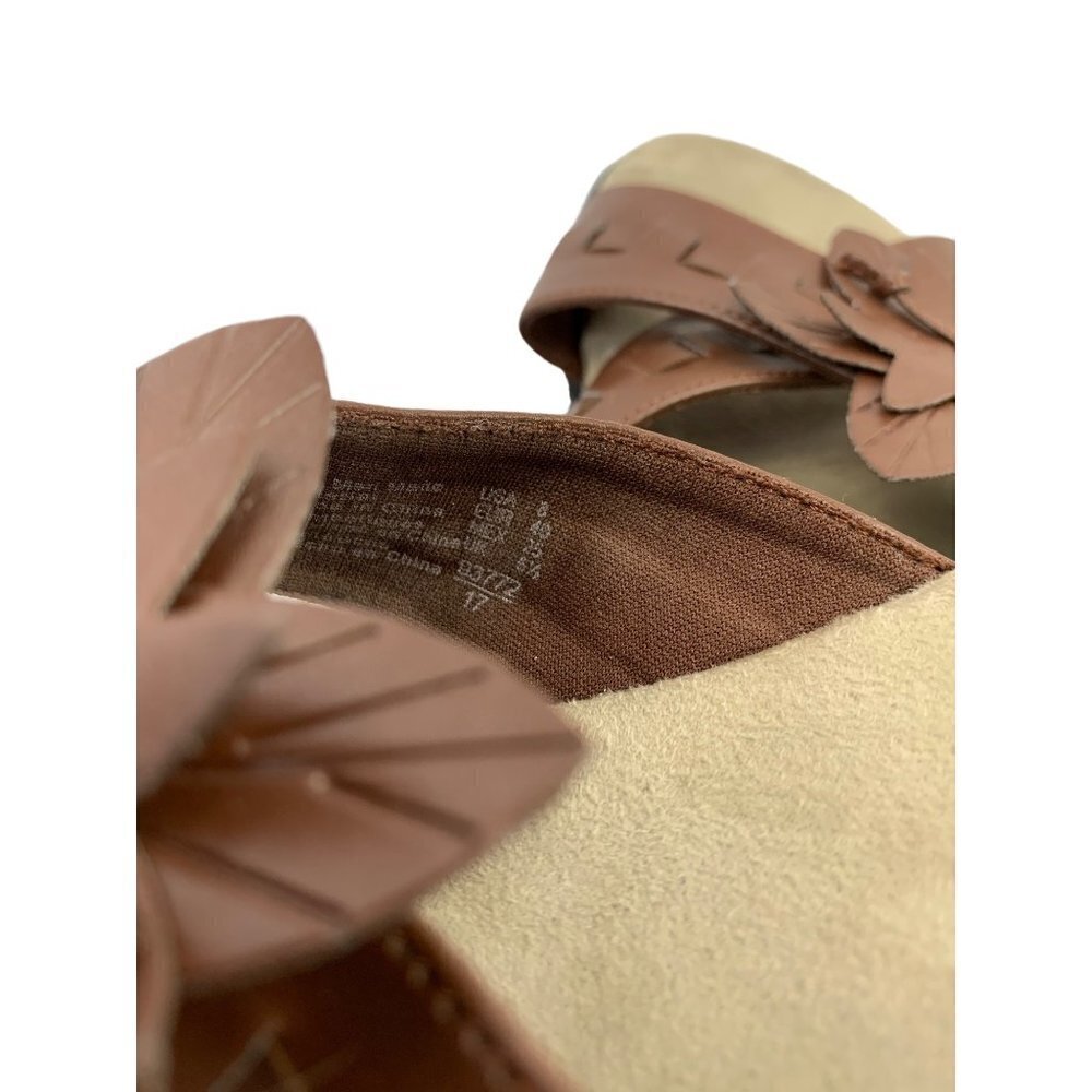 Comfort Plus by Predictions Women's Brown Sandals - Picture 5 of 6